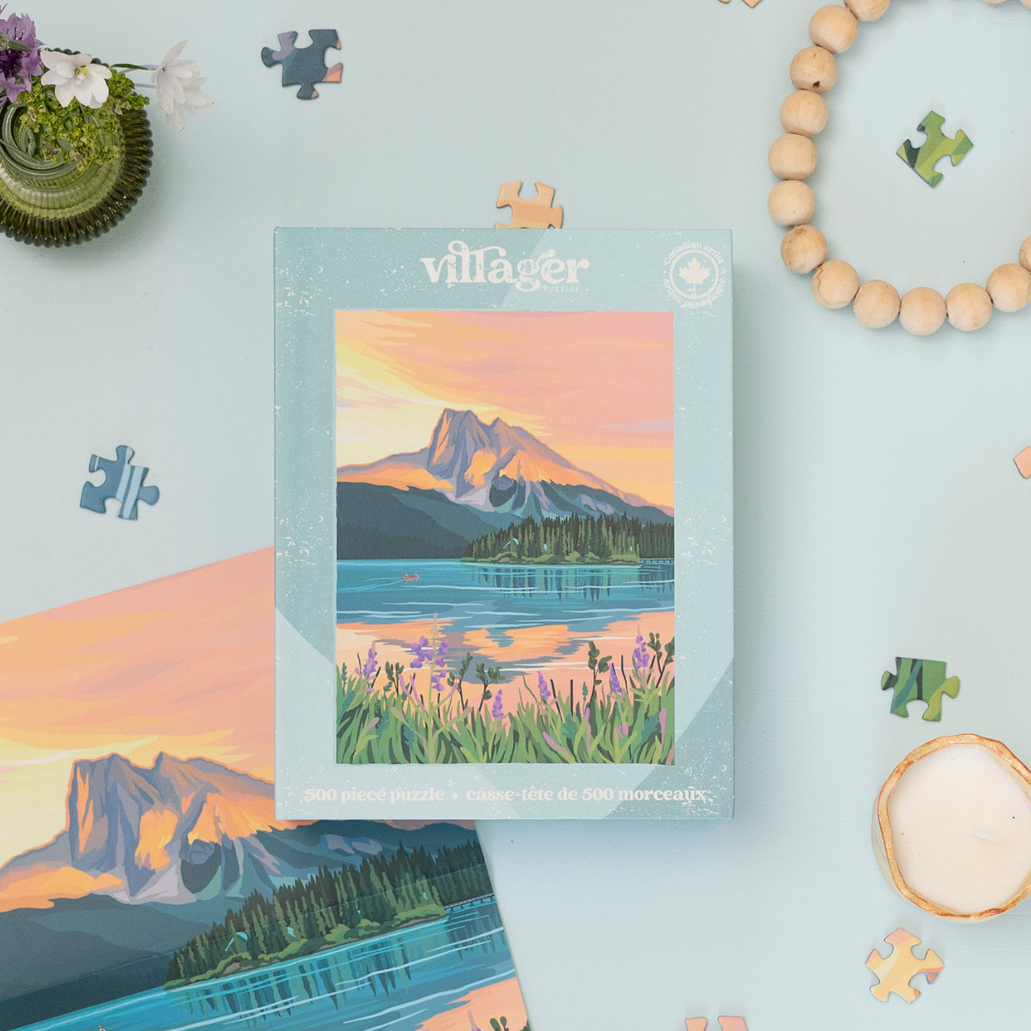 YOHO NATIONAL PARK -  500 PIECE VILLAGER PUZZLE