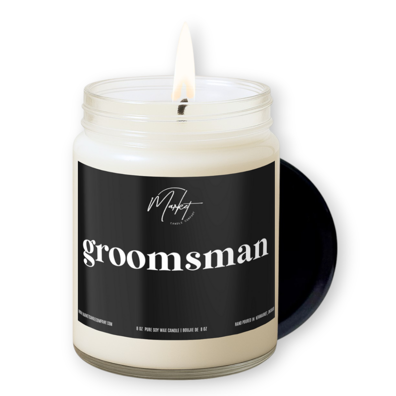 GROOMSMAN - SOY CANDLE
