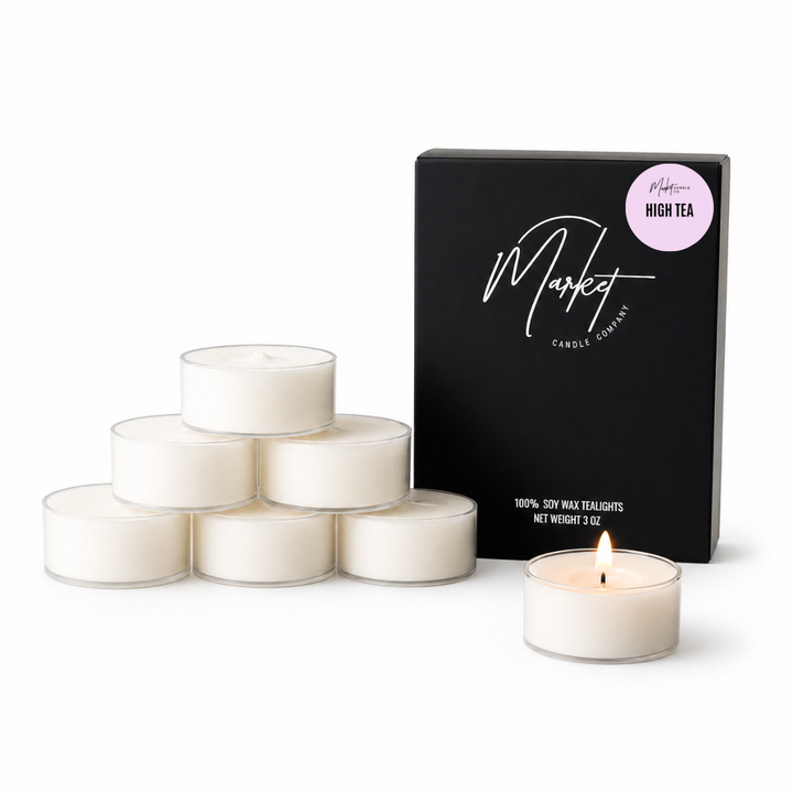 HIGH TEA SOY TEALIGHTS - 6 PACK