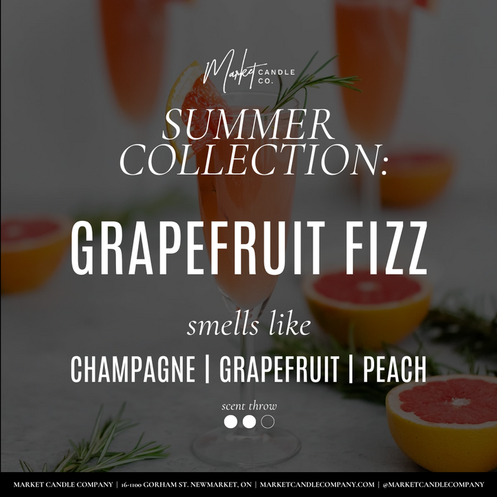 GRAPEFRUIT FIZZ SOY CANDLE