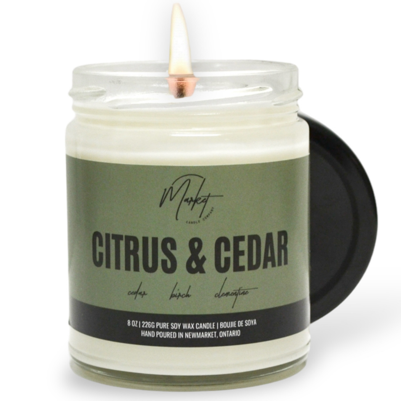 CITRUS & CEDAR SOY CANDLE