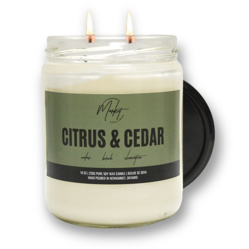 CITRUS & CEDAR SOY CANDLE