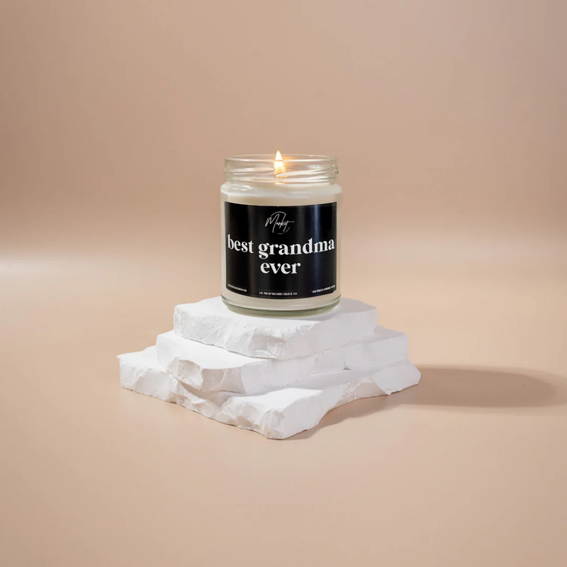BEST GRANDMA EVER - SOY CANDLE