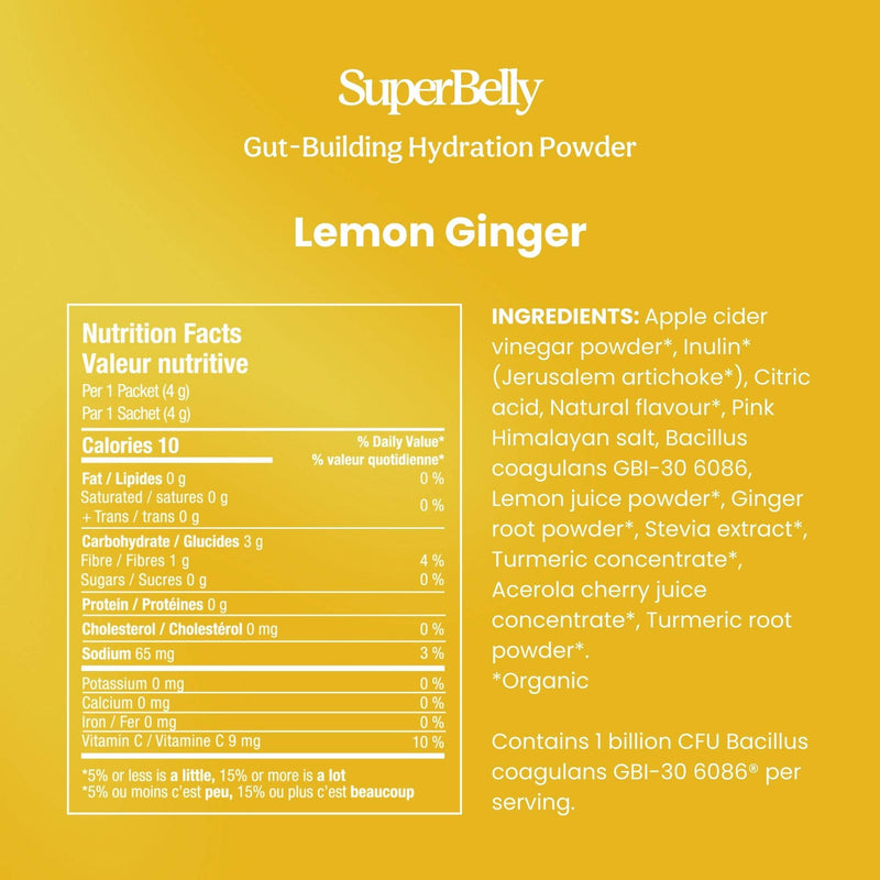 BLUME SUPER BELLY - LEMON GINGER