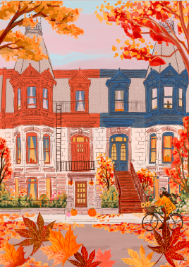 TOURING MONTREAL - 1000 PIECE VILLAGER PUZZLE