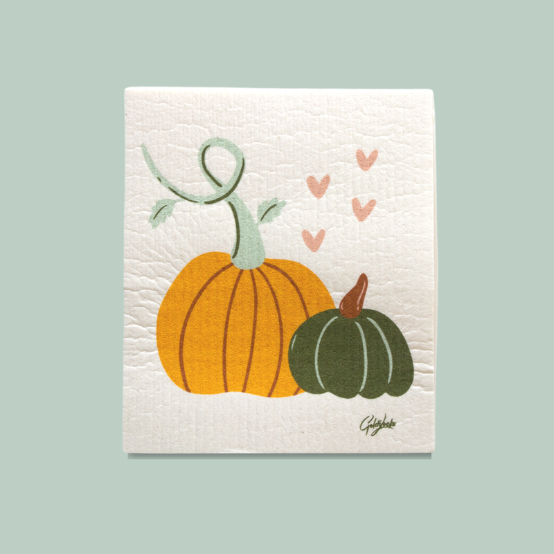 SWEDISH DISHCLOTH - PUMPKIN