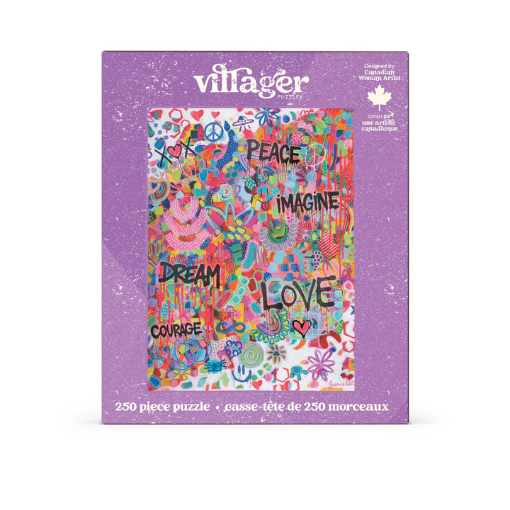 PINK GRAFFITI - VILLAGER PUZZLES