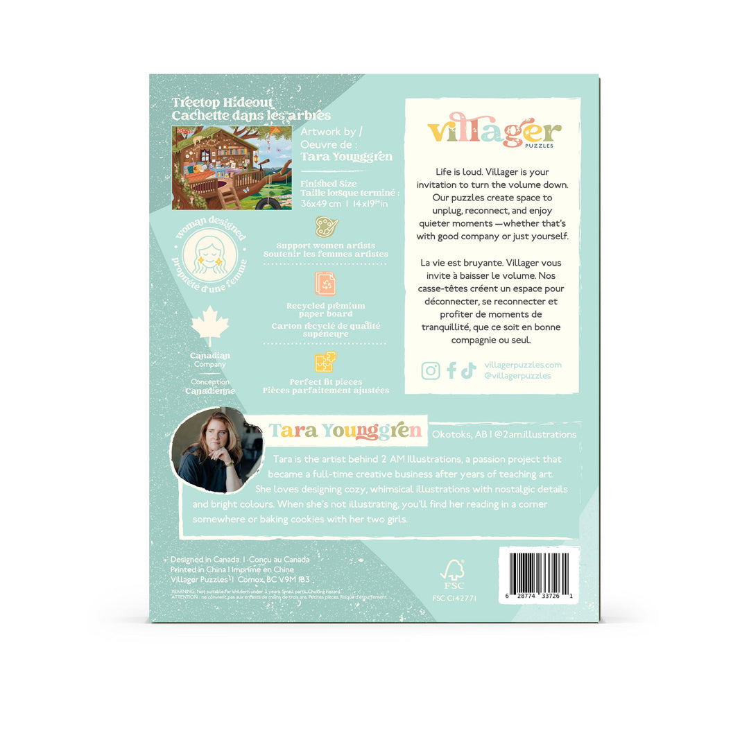 TREETOP HIDEOUT - VILLAGER PUZZLES