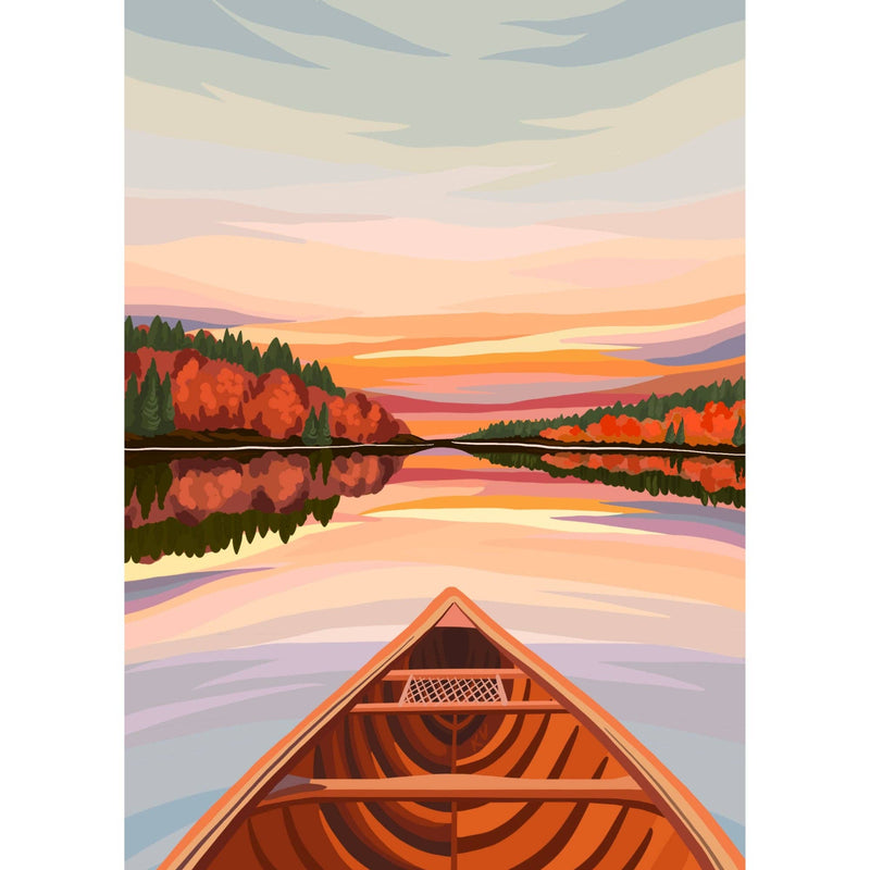 CANOEING AT DAWN - VILLAGER PUZZLES