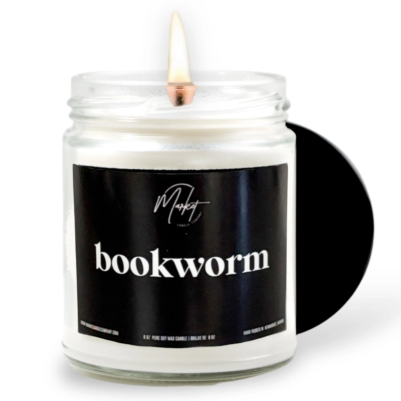 BOOKWORM - SOY CANDLE