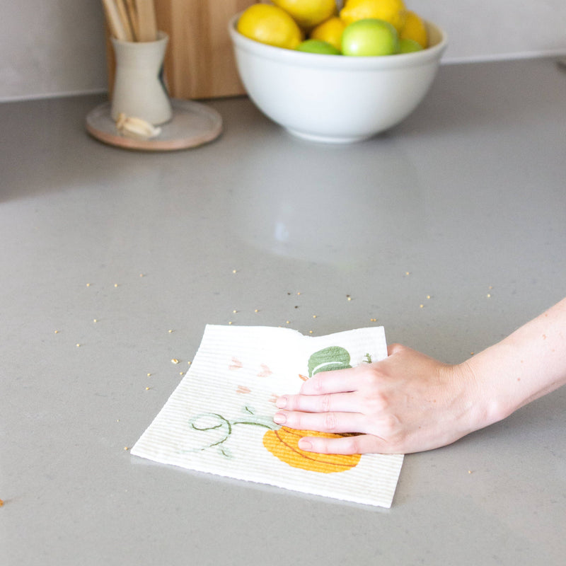 SWEDISH DISHCLOTH - PUMPKIN