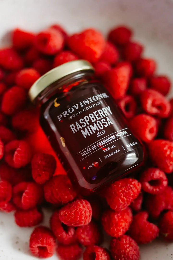 RASPBERRY MIMOSA JELLY