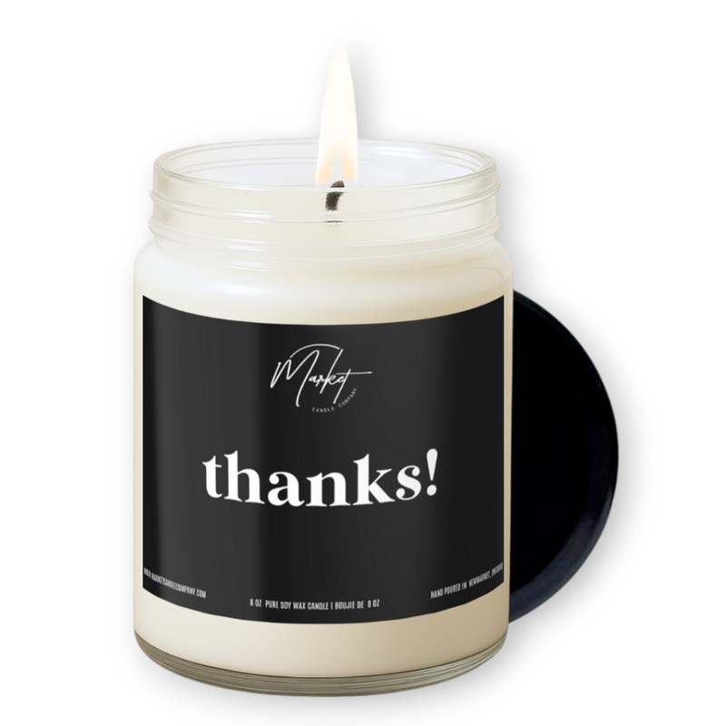 THANKS - SOY CANDLE