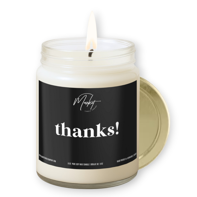 THANKS - SOY CANDLE