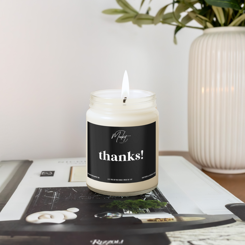 THANKS - SOY CANDLE