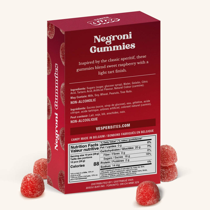NEGRONI GUMMIES (ALCOHOL FREE)