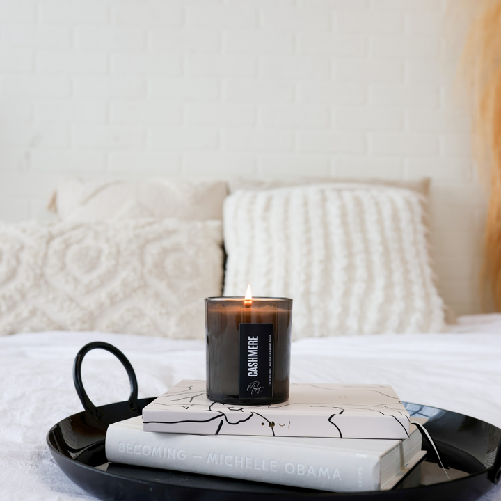 CASHMERE SOY WAX CANDLE - LUXE VESSEL WITH BOX