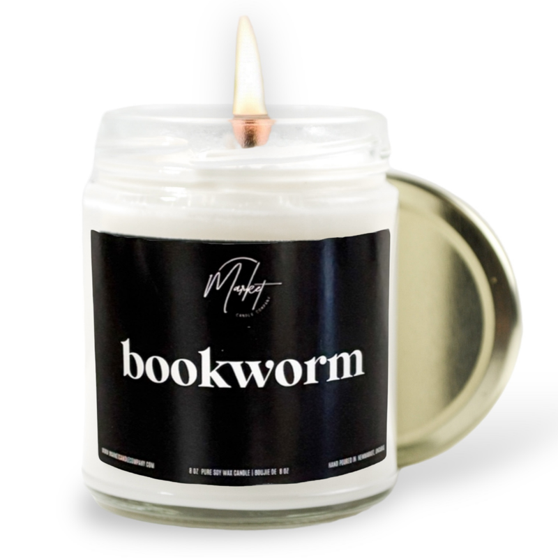 BOOKWORM - SOY CANDLE
