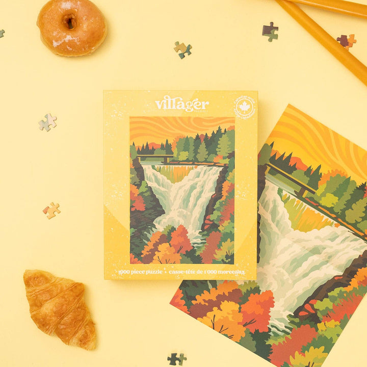 AUTUMN CASCADE - 1000 PIECE VILLAGER PUZZLE