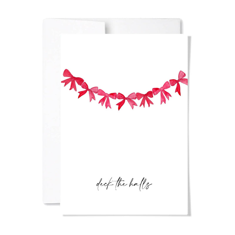 DECK THE HALLS CARD