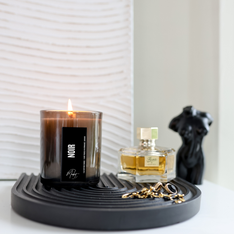 NOIR SOY WAX CANDLE - LUXE VESSEL WITH BOX