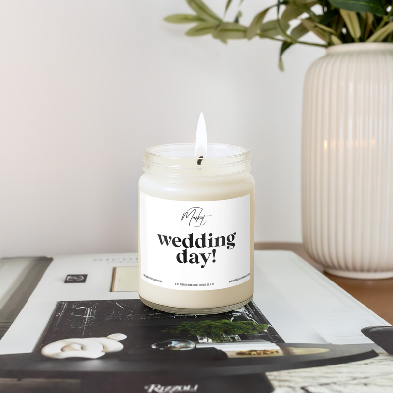 WEDDING DAY - SOY CANDLE