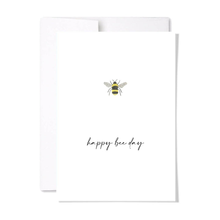HAPPY BEE DAY CARD