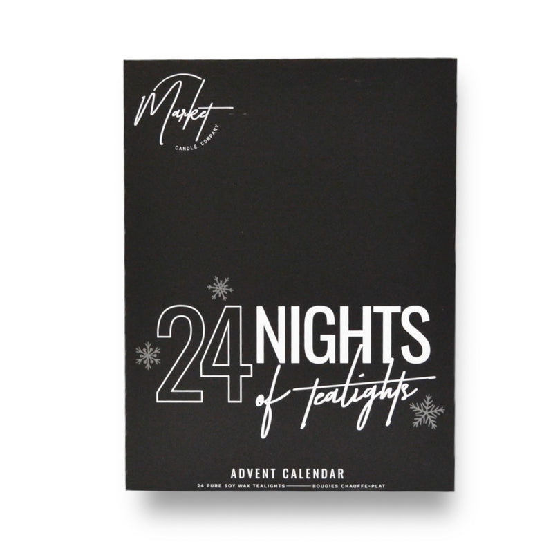 LIMITED QUANTITY - 24 NIGHTS OF TEALIGHTS - ADVENT CALENDAR