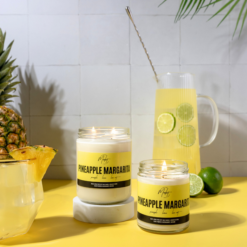 PINEAPPLE MARGARITA SOY CANDLE