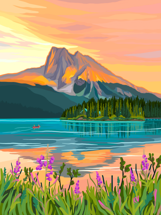 YOHO NATIONAL PARK -  500 PIECE VILLAGER PUZZLE