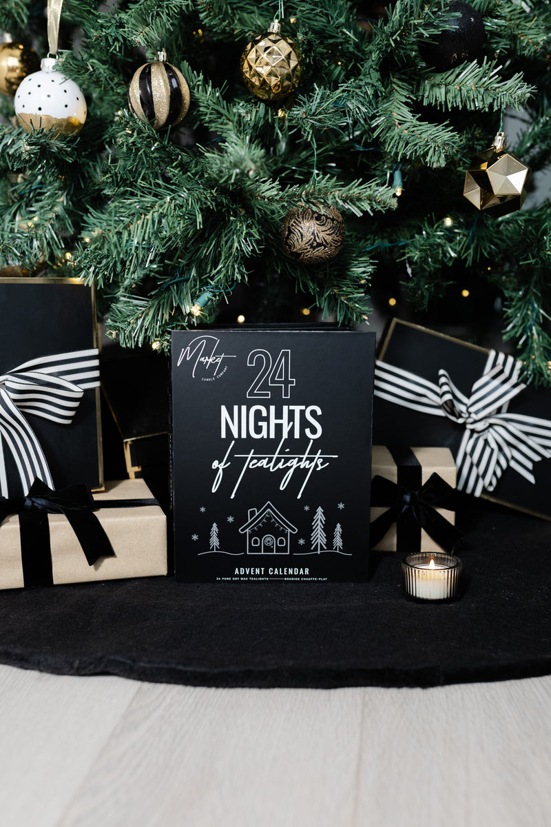 PRE-ORDER - 24 NIGHTS OF TEALIGHTS - ADVENT CALENDAR