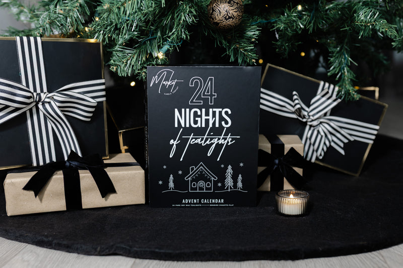 PRE-ORDER - 24 NIGHTS OF TEALIGHTS - ADVENT CALENDAR