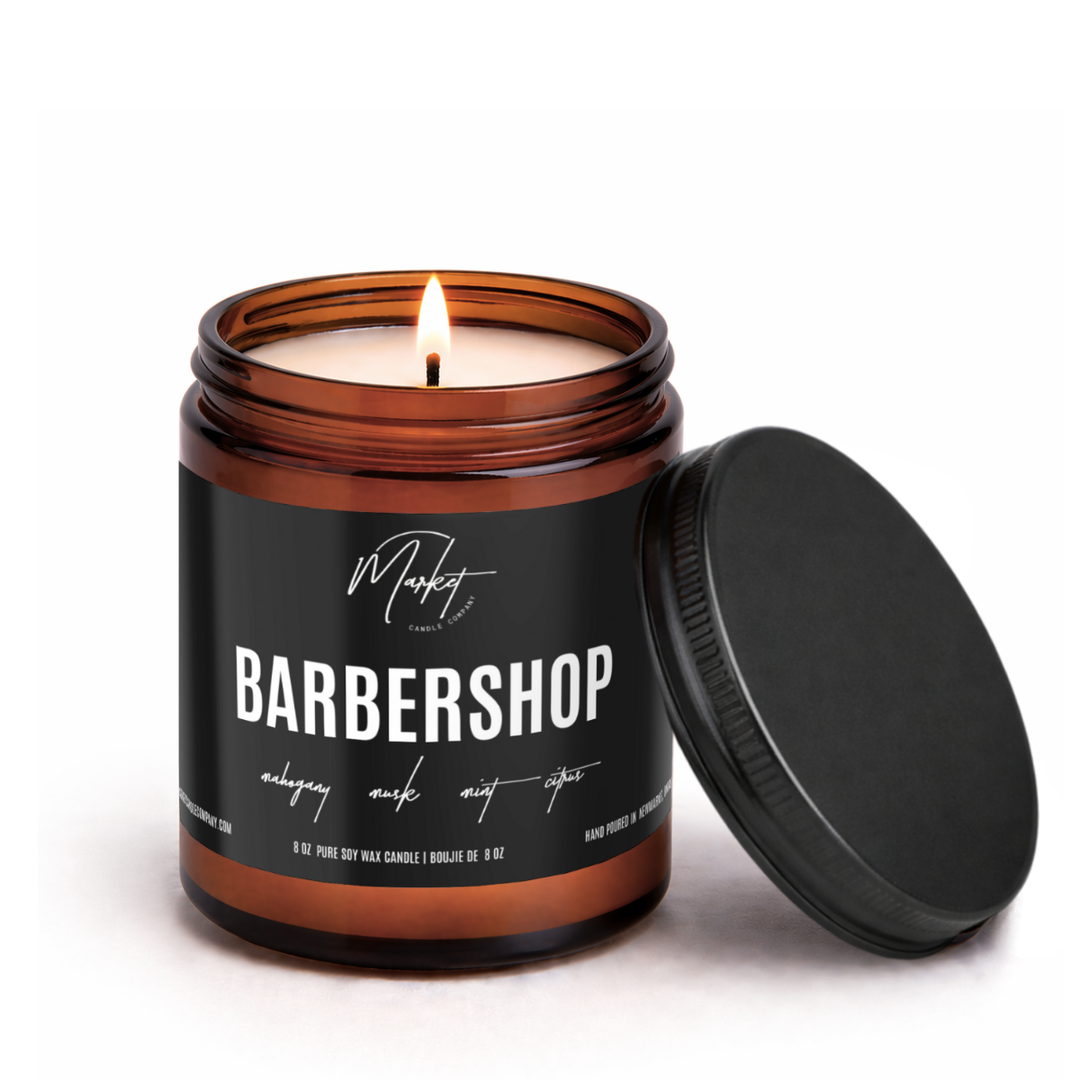 BARBERSHOP SOY WAX CANDLE