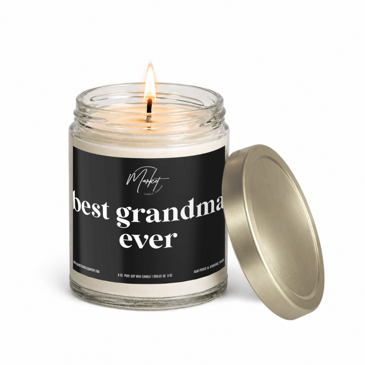 BEST GRANDMA EVER - SOY CANDLE