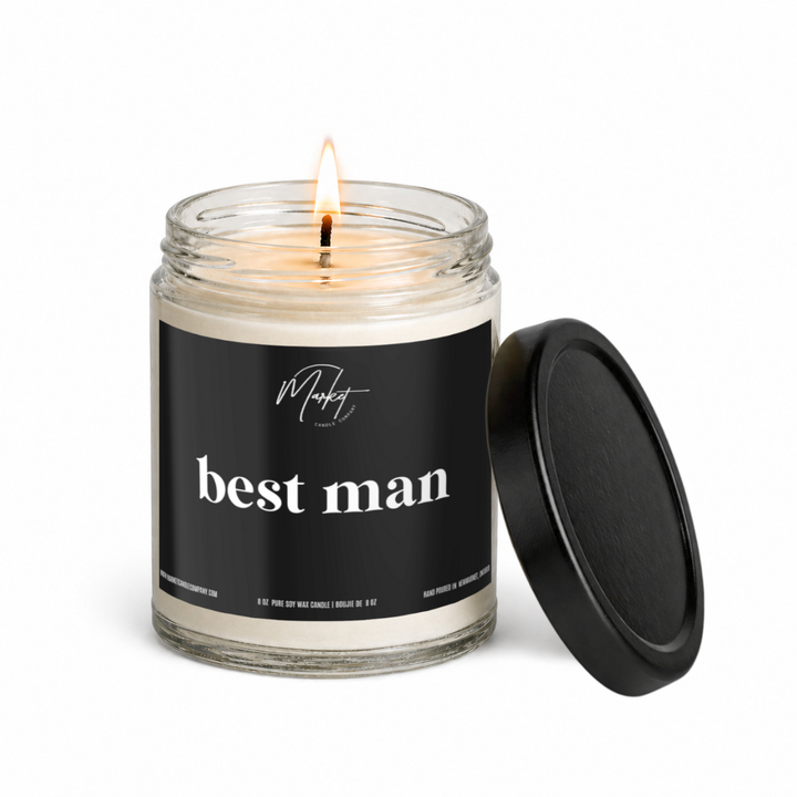 BEST MAN - SOY CANDLE