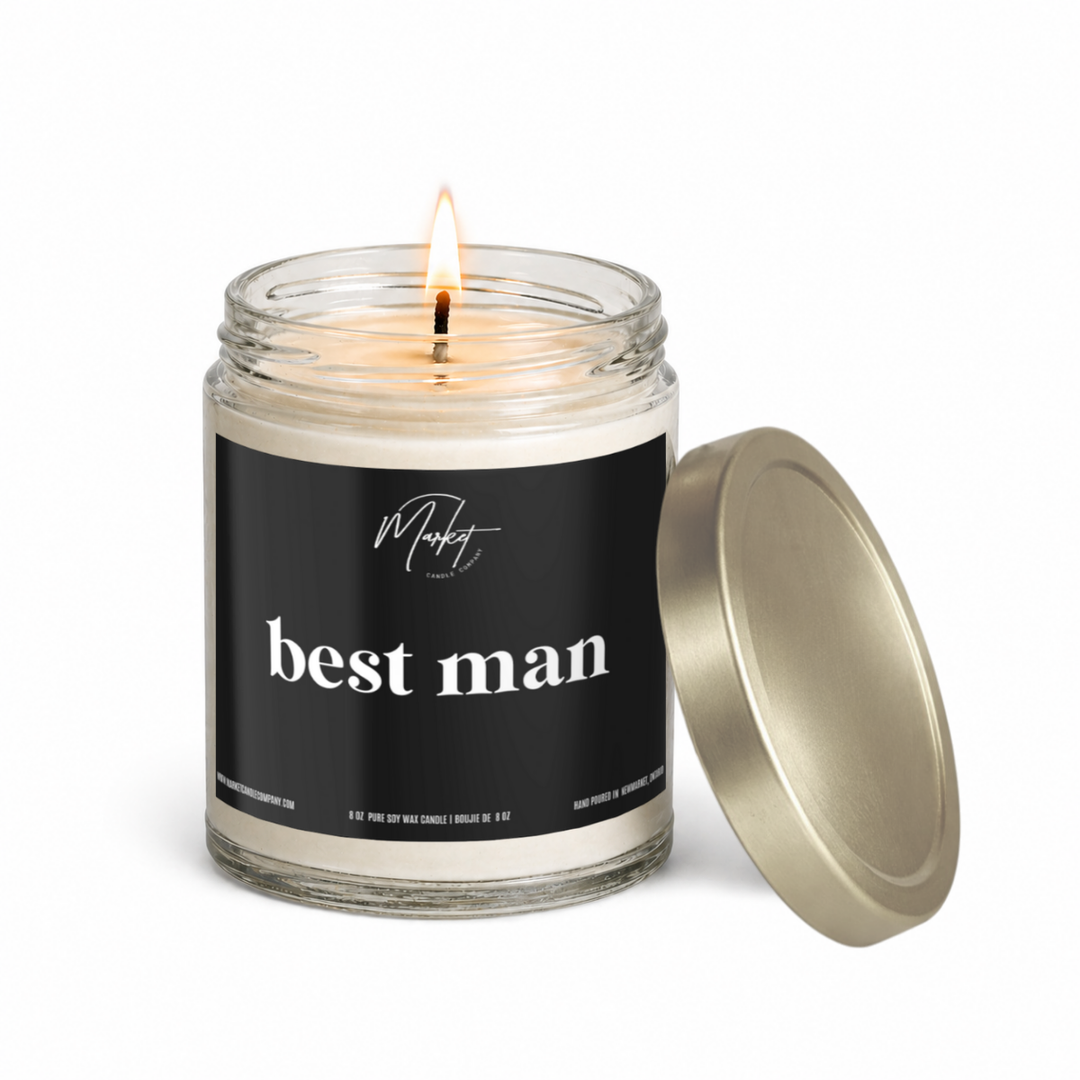 BEST MAN - SOY CANDLE