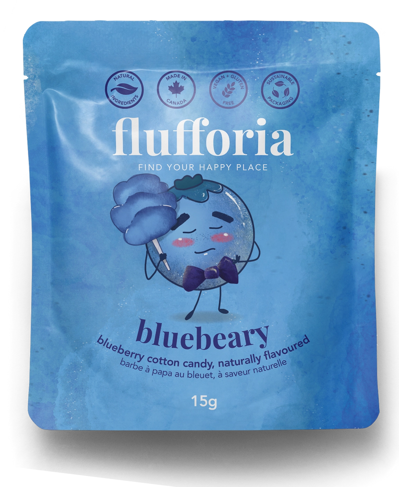 BLUEBEARY - ORGANIC COTTON CANDY