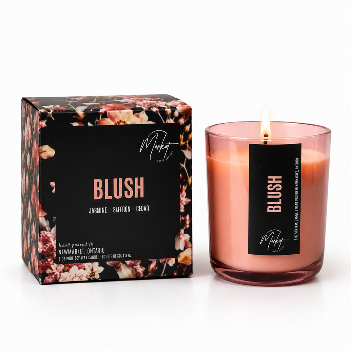 Bougie en cire de soja Cachemire - Récipient de luxe avec boîte - Vente en gros
