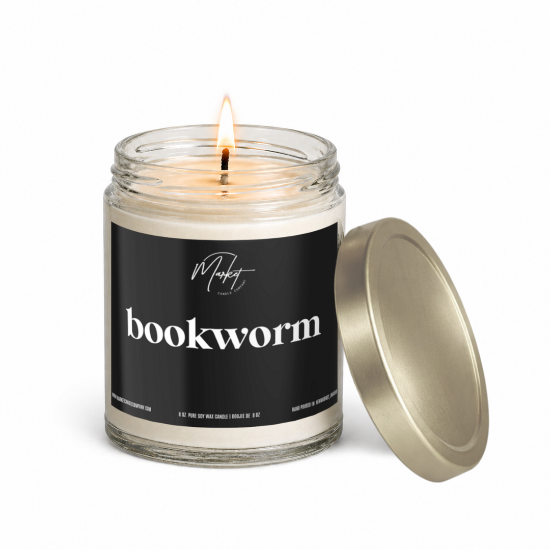 BOOKWORM - SOY CANDLE