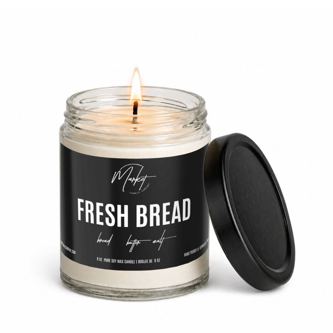FRESH BREAD SOY WAX CANDLE