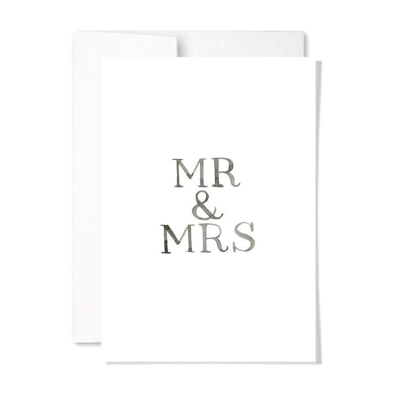 CARD - MR & MRS