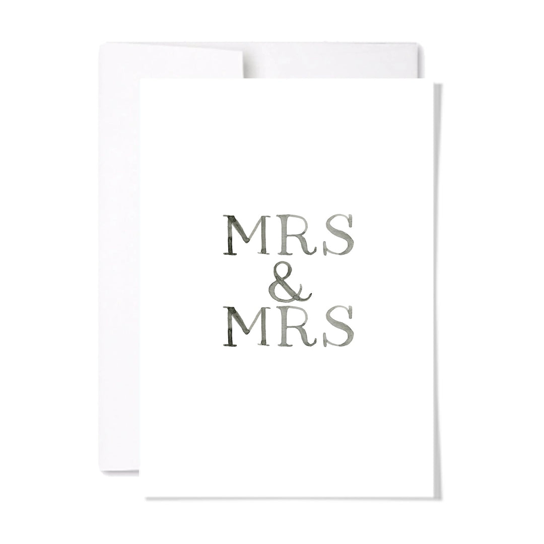 CARD - MRS &amp; MRS