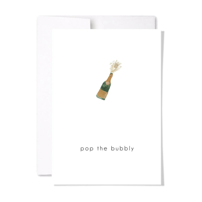 CARD - POP THE BUBBLY