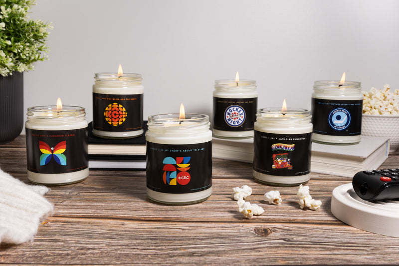 HOCKEY NIGHT IN CANADA SOY CANDLE - CBC X MCC