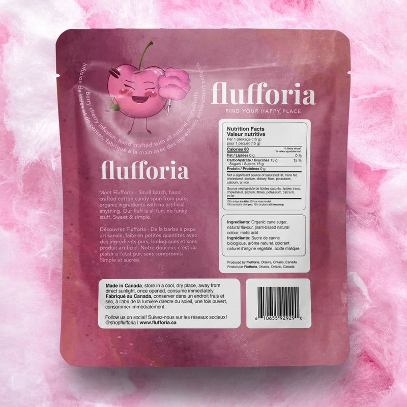 CHERRYANNE- ORGANIC COTTON CANDY