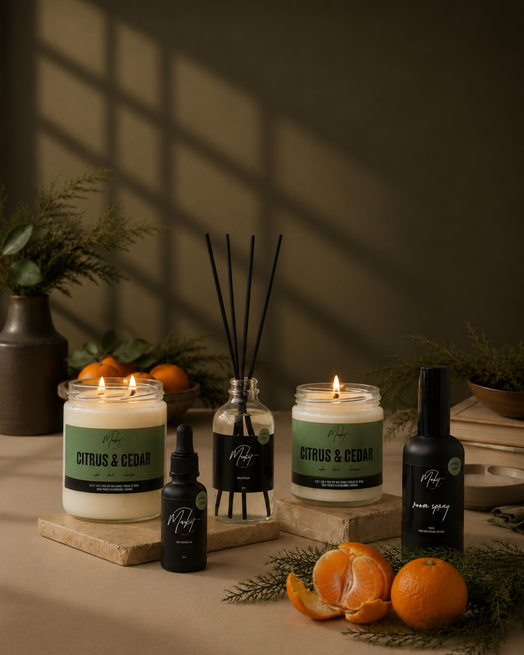CITRUS &amp; CEDAR DIFFUSER REEDS