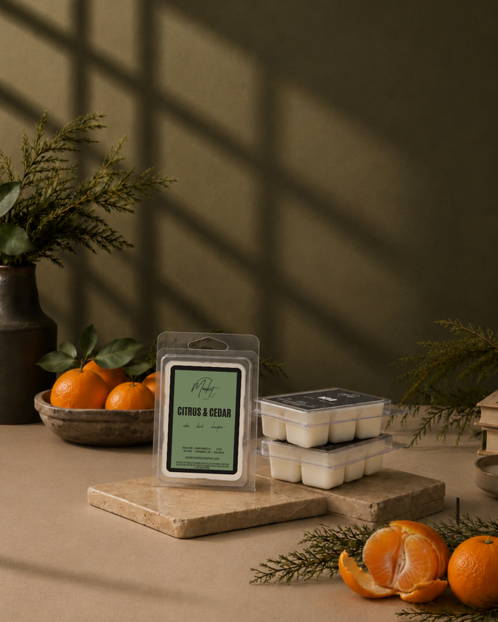 CITRUS &amp; CEDAR SOY WAX MELT