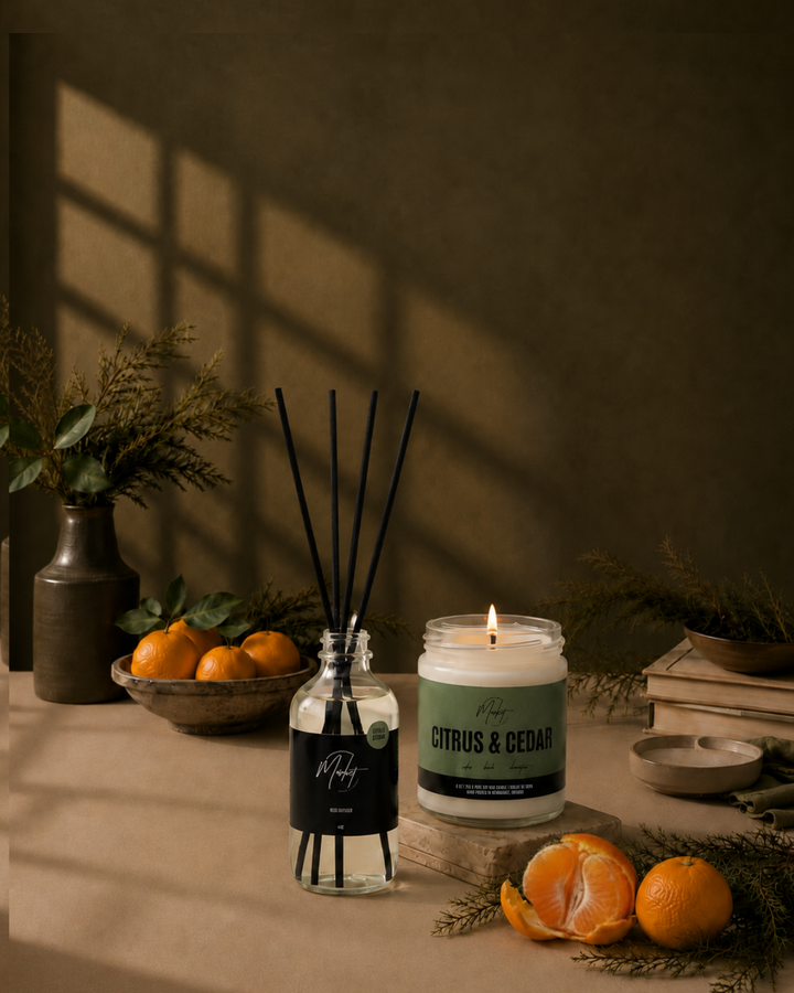 CITRUS &amp; CEDAR DIFFUSER REEDS