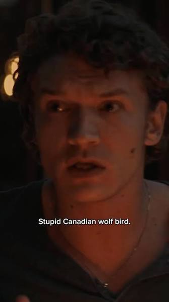 STUPID CANADIAN WOLF BIRD SOY WAX CANDLE