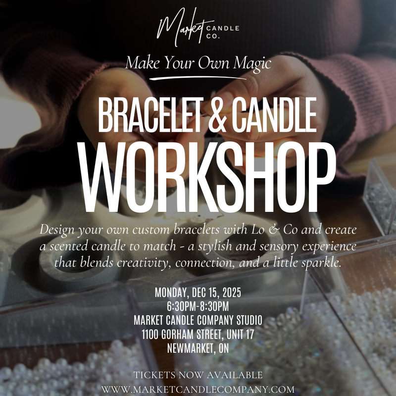 DECEMBER 15, 2025 -  BRACELET (LO & CO) & CANDLE